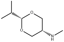 1,3-Dioxan-5-amine,N-methyl-2-(1-methylethyl)-,cis-(9CI)