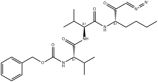 Z-VAL-VAL-NLE-DIAZOMETHYLKETONE