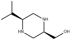 2-Piperazinemethanol,5-(1-methylethyl)-,(2R-cis)-(9CI)