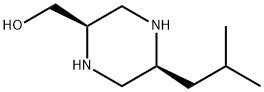 2-Piperazinemethanol,5-(2-methylpropyl)-,(2R-cis)-(9CI)