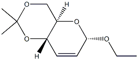 alpha-D-erythro-Hex-2-enopyranoside,ethyl2,3-dideoxy-4,6-O-(1-methylethylidene)-(9CI)