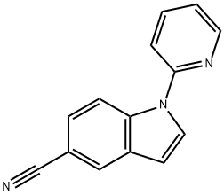 5-cyano-N-(2-pyridyl)indole