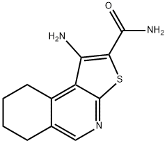 1-氨基-6,7,8,9-四氢噻吩并[2,3-C]异喹啉-2-甲酰胺