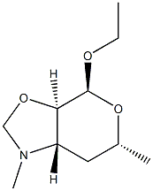 2H-Pyrano[4,3-d]oxazole,4-ethoxyhexahydro-1,6-dimethyl-,[3aR-(3aalpha,4bta,6alpha,7abta)]-(9CI)