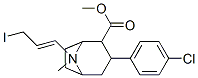 N-(3-iodopropen-1-yl)-2-carbomethoxy-3-(4-chlorophenyl)tropane