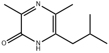 2(1H)-Pyrazinone,3,5-dimethyl-6-(2-methylpropyl)-(9CI)