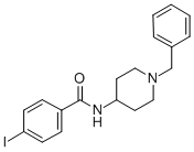 N-(N-benzylpiperidin-4-yl)-4-iodobenzamide