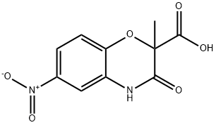 2-甲基-6-硝基-3-氧代-3,4-二氢-2H-苯并[B][1,4]噁嗪-2-羧酸