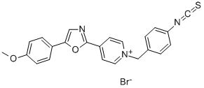 N-(4-异硫氰基苄基)-4-[5-(4-甲氧基苯基)-2-噁唑]溴化吡啶