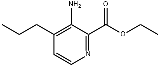 2-Pyridinecarboxylicacid,3-amino-4-propyl-,ethylester(9CI)