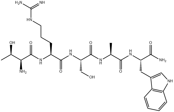 THR-ARG-SER-ALA-TRP-NH2