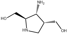 2,4-Pyrrolidinedimethanol,3-amino-,(2R,3R,4R)-(9CI)