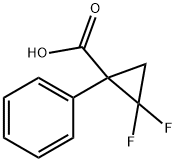 2,2-二氟-1-苯基环丙烷羧酸