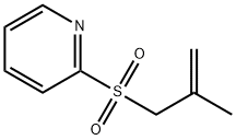 Pyridine,2-[(2-methyl-2-propenyl)sulfonyl]-(9CI)