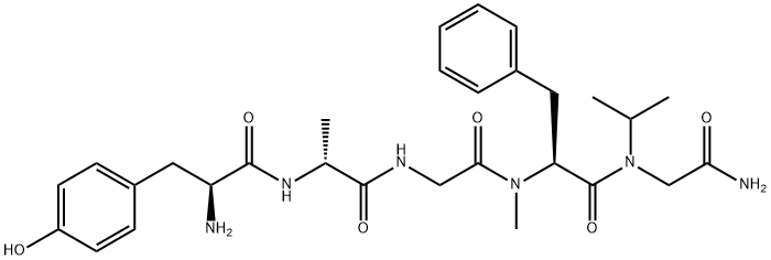 tyrosyl-alanyl-glycyl-(methyl)phenylalanyl-glycine-(N-isopropyl)amide