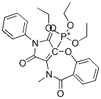 2-phenyl-10-methyl-3a-triethoxyphosphonio-1H-2,3,9,10-tetrahydropyrrolo(3,4-b)(1,4)benzoxazepine-1,3,9-trione