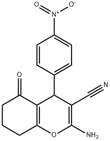 2-氨基-4-(4-硝基苯基)-5-氧代-5,6,7,8-四氢-4H-色烯-3-腈