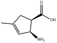 3-Cyclopentene-1-carboxylicacid,2-amino-4-methyl-,cis-(9CI)