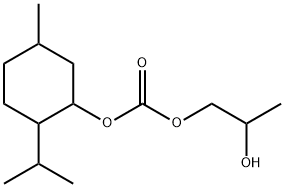 2-羟基丙基2-异丙基-5-甲基环己基碳酸酯