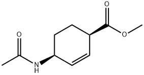 2-Cyclohexene-1-carboxylicacid,4-(acetylamino)-,methylester,cis-(9CI)