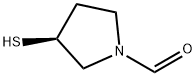 1-Pyrrolidinecarboxaldehyde,3-mercapto-,(3S)-(9CI)