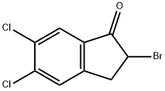 2-BROMO-5,6-DICHLORO-2,3-DIHYDRO-1H-INDEN-1-ONE