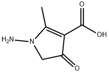 1H-Pyrrole-3-carboxylicacid,1-amino-4,5-dihydro-2-methyl-4-oxo-(9CI)