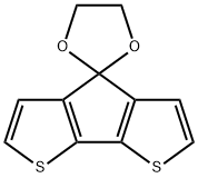 Spiro[4H-cyclopenta[2,1-b:3,4-b']dithiophene-4,2'-[1,3]dioxolane]