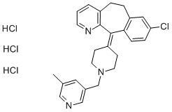 8-氯-6,11-二氢-11-[1-[(5-甲基-3-吡啶基)甲基]-4-亚哌啶基]-5H-苯并[5,6]环戊烷[1,2-B]吡啶盐酸盐