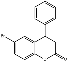 6-溴-3,4-二氢-4-苯基-2H-1-苯并吡喃-2-酮