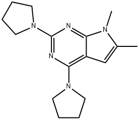 6,7-二甲基-2,4-二吡咯烷-1-基吡咯并[3,2-E]嘧啶