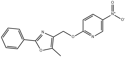 2-(5-methyl-2-phenyl-4-oxazolylmethoxy)-5-nitropyridine