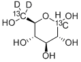 D-[1,6-13C2,6,6'-2H2]GLUCOSE