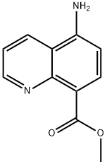 8-Quinolinecarboxylicacid,5-amino-,methylester(9CI)