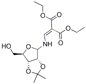 N-(2,2-diethoxycarbonylvinyl)-2,3-O-isopropylidene-D-ribofuranosylamine