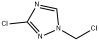 1H-1,2,4-Triazole,3-chloro-1-(chloromethyl)-(9CI)