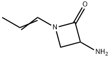 2-Azetidinone,3-amino-1-(1-propenyl)-(9CI)