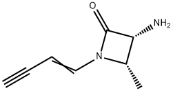 2-Azetidinone,3-amino-1-(1-buten-3-ynyl)-4-methyl-,cis-(9CI)