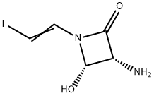 2-Azetidinone,3-amino-1-(2-fluoroethenyl)-4-hydroxy-,cis-(9CI)