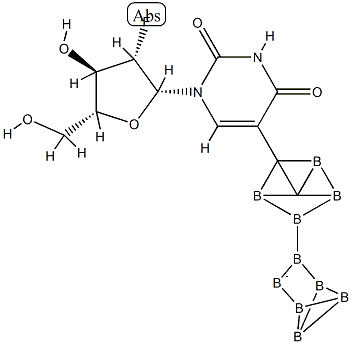 5-o-carboranyl-1-(2-deoxy-2-fluoro-arabinofuranosyl)uracil