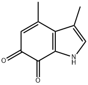 1H-Indole-6,7-dione,3,4-dimethyl-(9CI)