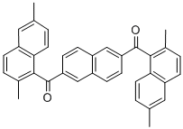 2,6-二(2,6-二甲基-1-萘酰)萘