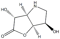 2H-Furo[3,2-b]pyrrol-2-one,hexahydro-3,6-dihydroxy-,[3R-(3-alpha-,3a-alpha-,6-bta-,6a-alpha-)]-(9CI)