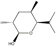 2H-Pyran-2-ol,tetrahydro-3,5-dimethyl-6-(1-methylethyl)-,[2R-(2alpha,3bta,5alpha,6alpha)]-(9CI)