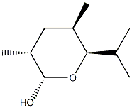 2H-Pyran-2-ol,tetrahydro-3,5-dimethyl-6-(1-methylethyl)-,[2S-(2alpha,3alpha,5bta,6bta)]-(9CI)