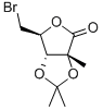 5-溴-5-脱氧-2,3-O-异丙亚基-2-C-甲基-D-核糖酸-gamma-内酯