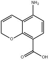 2H-1-Benzopyran-8-carboxylicacid,5-amino-(9CI)