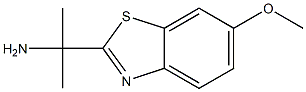 2-Benzothiazolemethanamine,6-methoxy-alpha,alpha-dimethyl-(9CI)