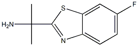 2-Benzothiazolemethanamine,6-fluoro-alpha,alpha-dimethyl-(9CI)