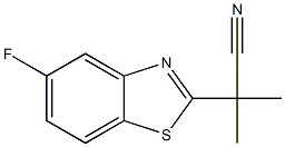 2-Benzothiazoleacetonitrile,5-fluoro-alpha,alpha-dimethyl-(9CI)